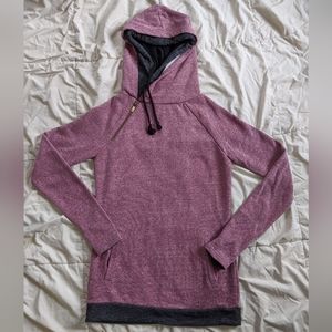 Ampersand Avenue Double Hooded Sweatshirt - XS
